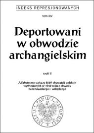 Deportowani w obwodzie archangielskim cz. 2 - okładka książki
