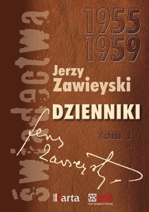 Jerzy Zawieyski Dziennik 1955-1959 okładka książki