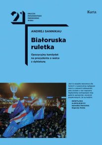 Okładka książki "Białoruska ruletka" Sannikau