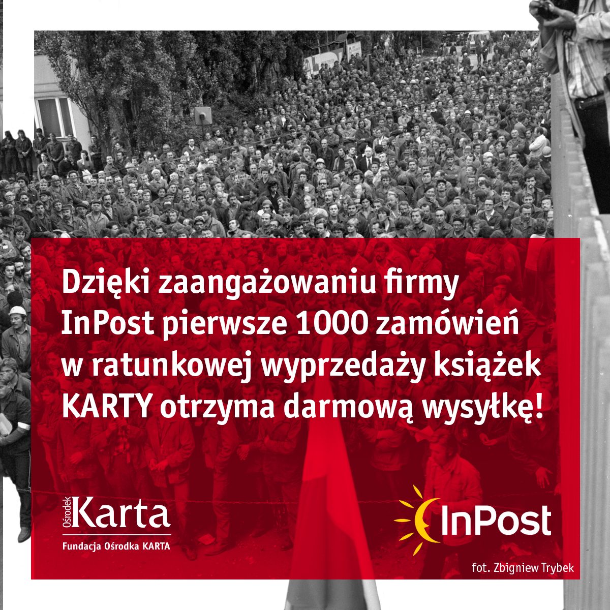 Dziękujemy firmie InPost za pomoc!